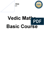 Vedic Maths Basic Course