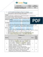 CE306 Computer Programming and Computational Techniques