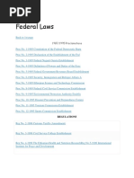 Federal Laws of Ethiopia