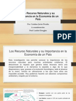 Los Recurso Naturales y Su Importancia en La