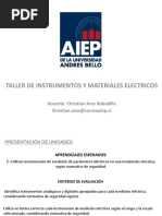 Clase # 9.1 Electronica Taller de Instrumentacion y Materiales Electricos AIEP 2019