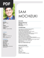 SAM Mochizuki: Profile