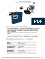 Hydrovision Q-Eye Radar MT Radar Doppler