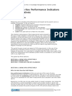 How To Use Key Performance Indicators in KM Initiatives: by Patrick Lambe