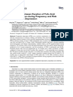 Association Between Duration of Folic Acid Supplementation During Pregnancy and Risk of Postpartum Depression