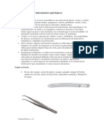 Clasificación de Los Instrumentos Quirúrgicos