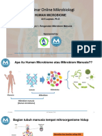 Seminar Online Mikrobiologi: Human Microbiome