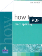 How To Teach Speaking