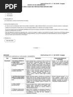 Proyecto de Aprendizaje "En Cada Lugar Hay Energía para Aprovechar"