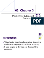 Chapter 03 Productivity, Output and Employment