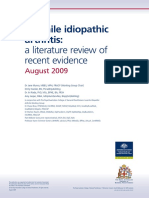 Juvenile Idiopathic Arthritis Literature Review