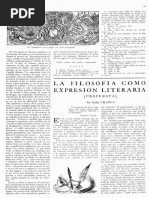 Uranga La Filosofía Como Expresión Literaria