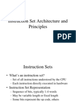 Instruction Set Architecture