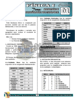 TEMA 01 - Fisica I - MEDICIONES Y CONVERSIONES