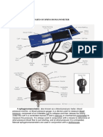 Parts of Shygmomanometer