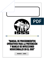 Manual de Proced Operat para La Prevencion Infecc Nosocom