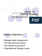 Interface Between Place and Promotion: Selling Strategy