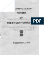 Fitment Committee Report Vol 1 Sep 1998 PDF