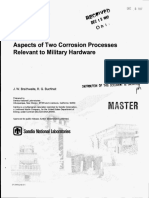 Braithwaite, J. W. & Buchheit, R. G. - Aspects of Two Corrosion Processes Relevant To Military Hardware (SANDIA REPORT, 1997)