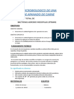 Analisis Microbiologico de Una Muestra de Apanado de Carne 222