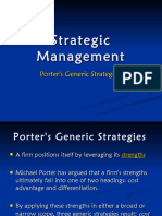 Porters Generic Strategy