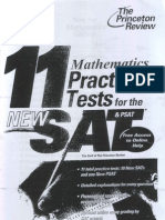 11 Mathematics Practice Tests For The New Sat & PSAT