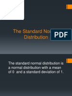 The Standard Normal Distribution