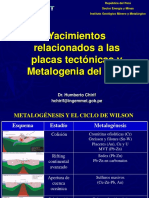 Yacimientos Relacionados A Las Placas Tectónicas y Metalogenia Del Perú PDF