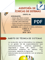 Auditoria de Tecnicas de Sistemas