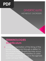 Diverticulitis Slides