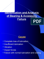 Identification and Analysis of Bearing & Accessory Failure