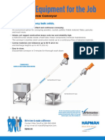 The Right Equipment For The Job: Helix® Flexible Screw Conveyor