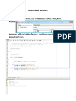 Manual JAVA y Ejercicio PDF