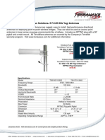 5.8 Yagi Antennas - Datasheet