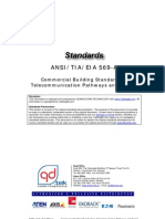 Cabling Standard - ANSI-TIA-EIA 569 A - Commercial Building Standard For Telecom Pathway & Spaces (FULL VERSION)