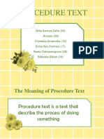 Procedure Text