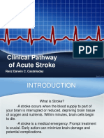 Clinical Pathway of Acute Stroke: Renz Darwin C. Castañaday