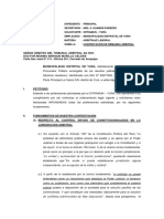 Contestación Demanda Arbitral Laboral