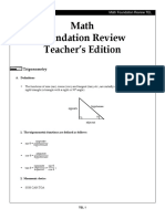 Foundation Review - Math