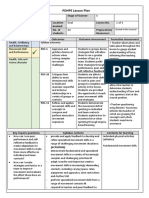 Pdhpe Lesson Plan 1c Final