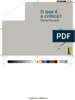 O Que É A Crítica PDF