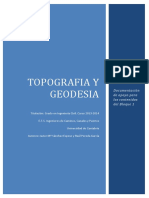 Topografia y Geodesia