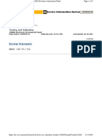 8.10 Caterpillar D3500B Instrucment Panel