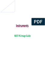 Instruments: NEET PG Image Guide