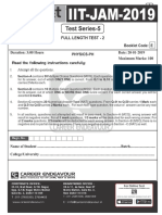 Iit Jam Physics Test Series 5