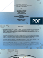 Puntos Críticos en Actores de La Cadena de Abastecimiento