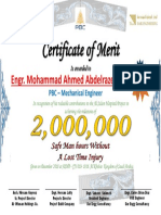 Certificate - Mohd Ahmed Abdelrazek