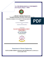 Visvesvaraya Technological University: "Marine Radar System and Main Mast"