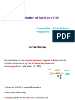 Fermentation of Meat and Fish