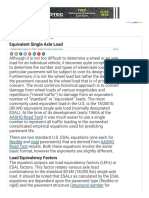 Equivalent Single Axle Load - Pavement Interactive